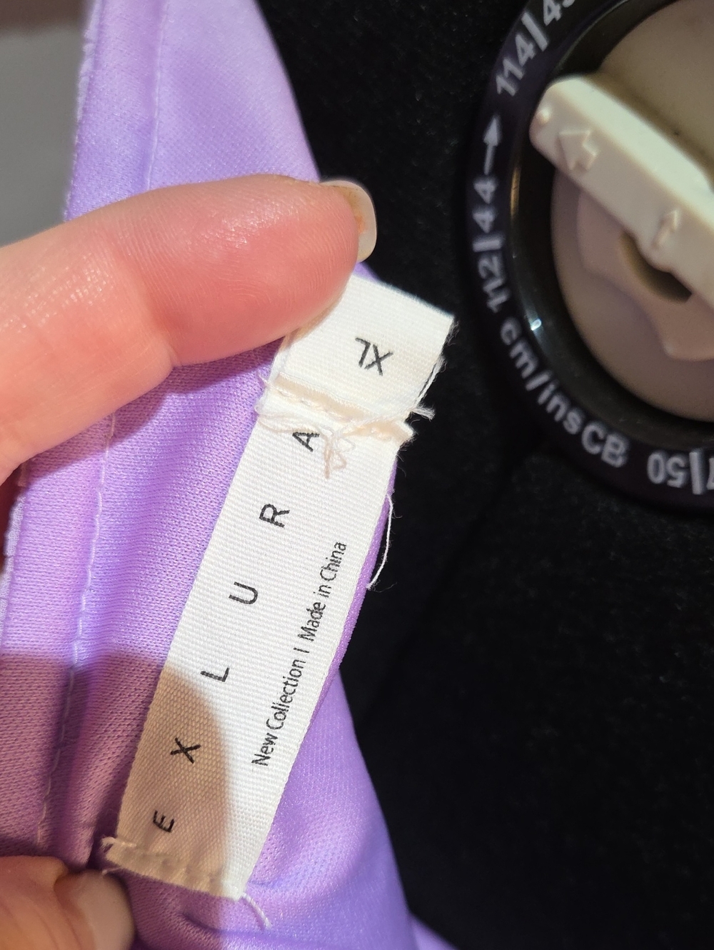 Nwot XL Exlura  Lavender Pleated Romper - Lightweight Spaghetti-Strap Jumpsuit - Picture 5 of 15
